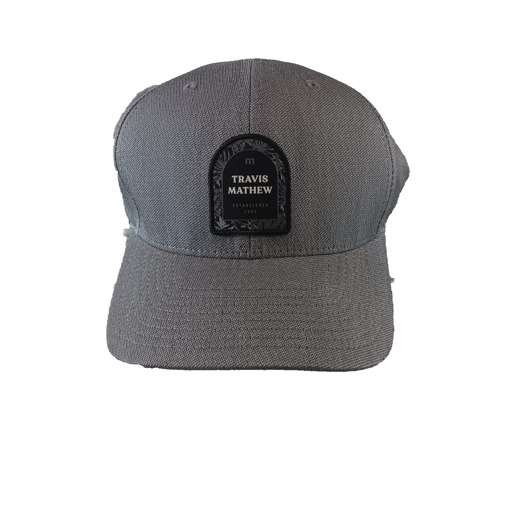 Travis Mathew Hat‎ Cap Snapback Gray  Golf Golfing Casual Adjustable